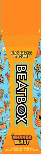 Beatbox Orange Blast Flavored Malt Beverage